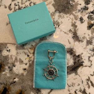 Tiffany & Co Compass Keychain